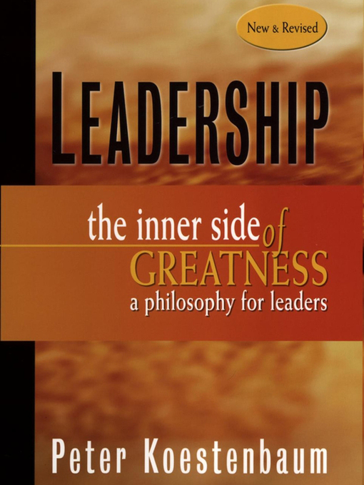 Title details for Leadership by Peter Koestenbaum - Wait list